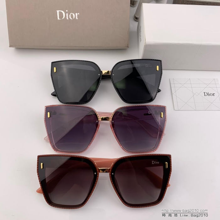 DIOR-迪奧 2019網紅同款 迪奧新款 大框偏光墨鏡 寶麗來超清偏光太陽鏡 4358  lly1621